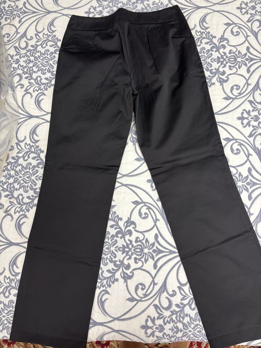 Брюки хлопок атлас mango