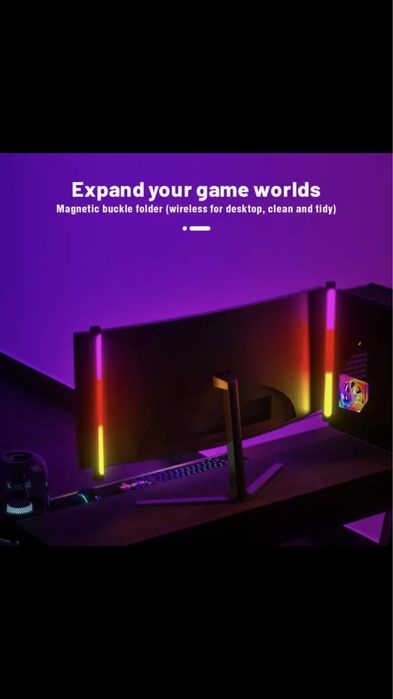 Умный светодиодный RGB светилник, симфоническая лампа с управлением