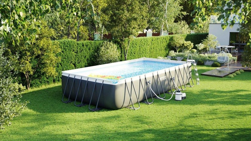 Каркасный бассейн Intex 732 х 366 х 132 см набор и другие размеры: 15 ...