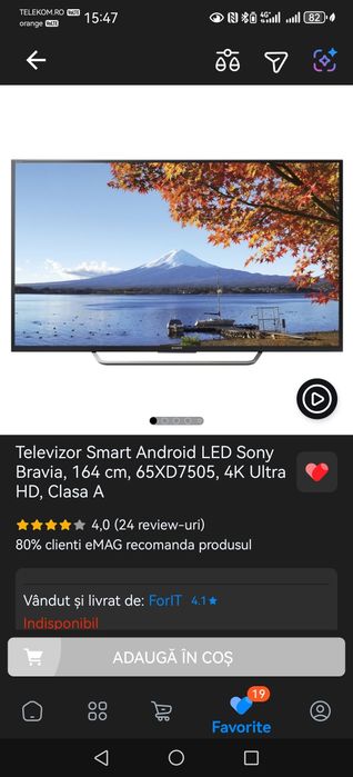 Dezmembrez Sony 65XD7505 / 65XD7504