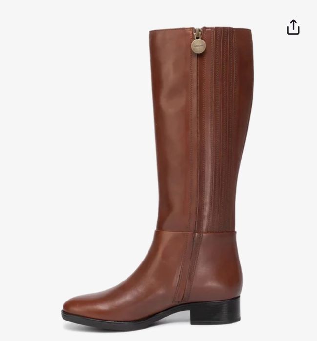 Geox Нови висококачествени кожени дамски ботуши