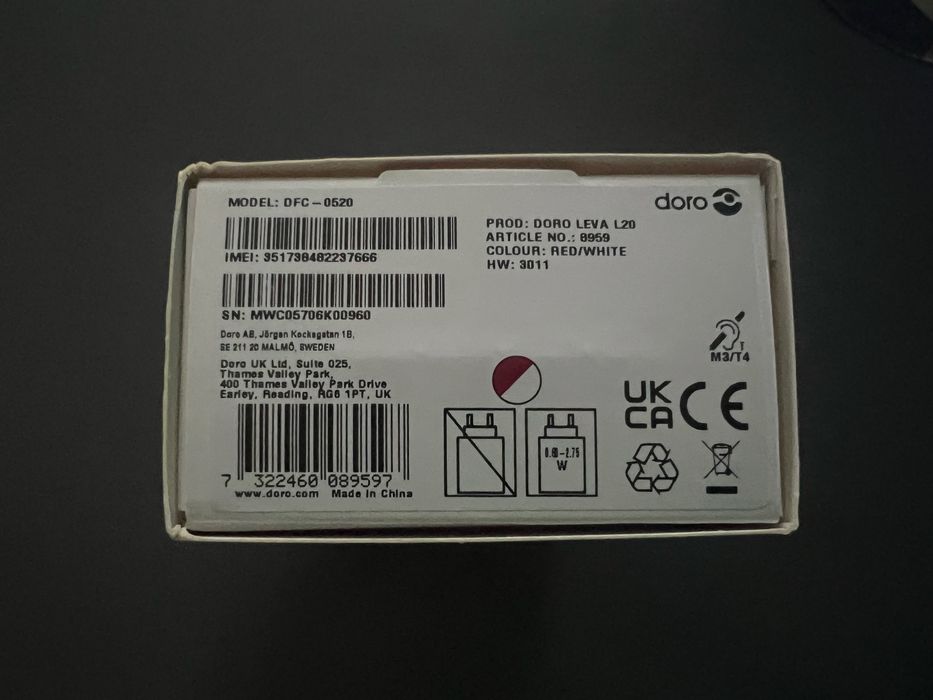 Продавам Doro Leva L20-НОВ