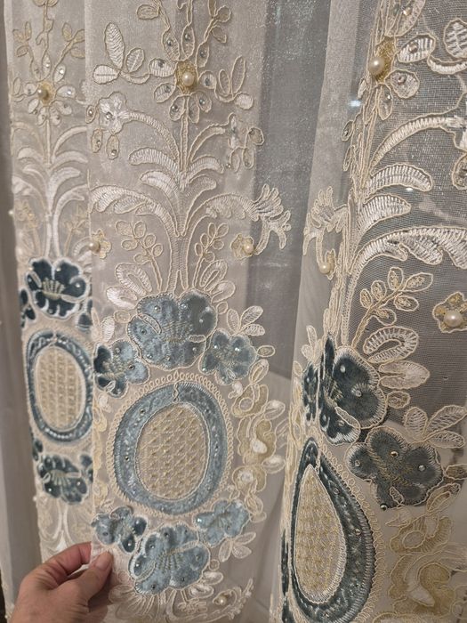 Шторы с тюлем красивые продам
