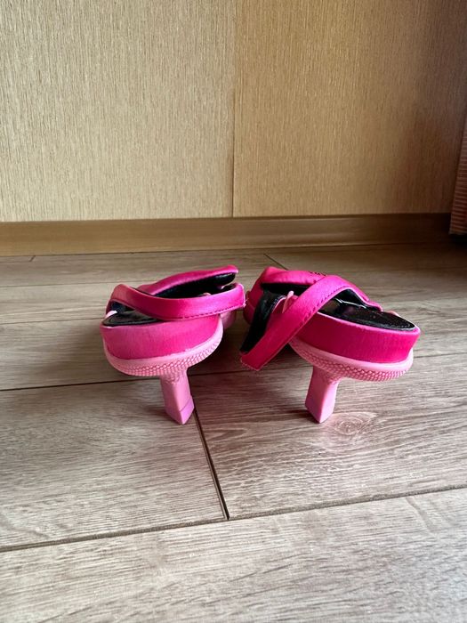 Prada сандали сатен