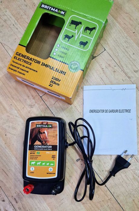 Aparat pentru gard electric 2 Jouli 220v ,  20km , TRANSPORT ORIUNDE