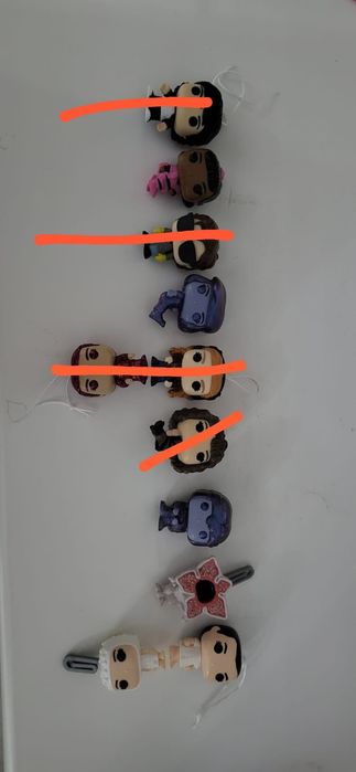 Фигурки kinder joy stranger things