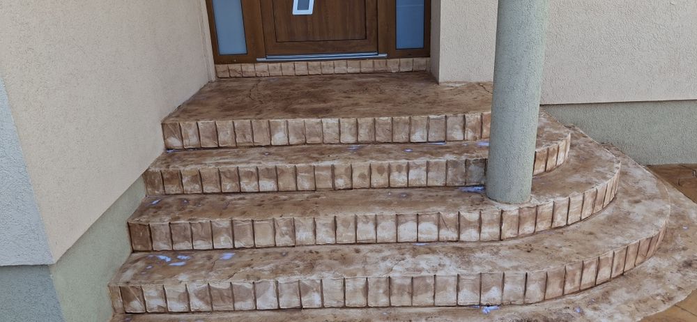 Beton Amprentat și Vertical