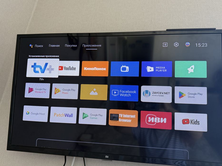 Телевизор xiaomi androidtv