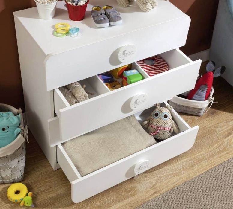 Mobilier complet pentru camera bebeluș – Cilek Baby Cotton