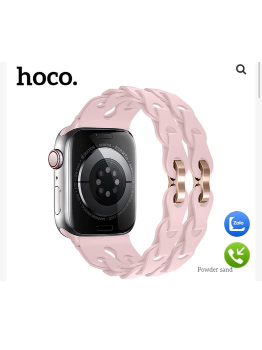 Curea HOCO Husa Incarcator Cablu Apple Watch ULTRA 10 9 8 7 SE 6 5 4