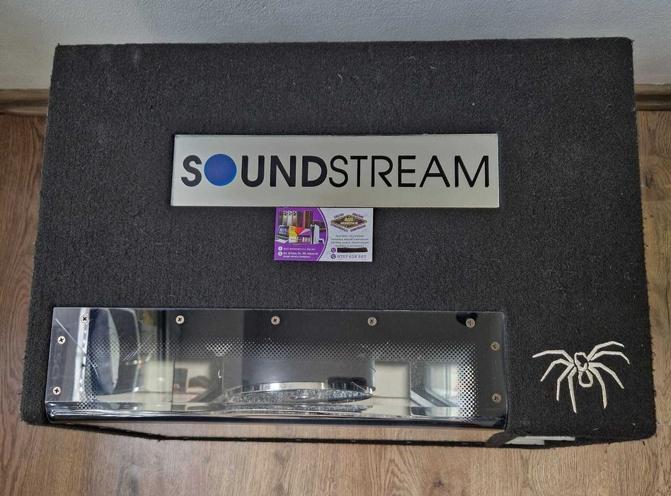 Subwoofeer auto Soundstream TR112/BP (din seria Tarantula) / 800-1000W