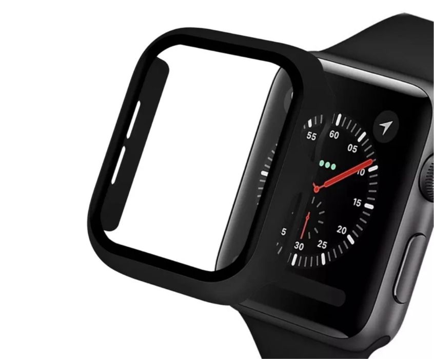 Husa Bumper Carcasa Folie Glass Ceas Apple Watch 40 41 42 44 45 46 49