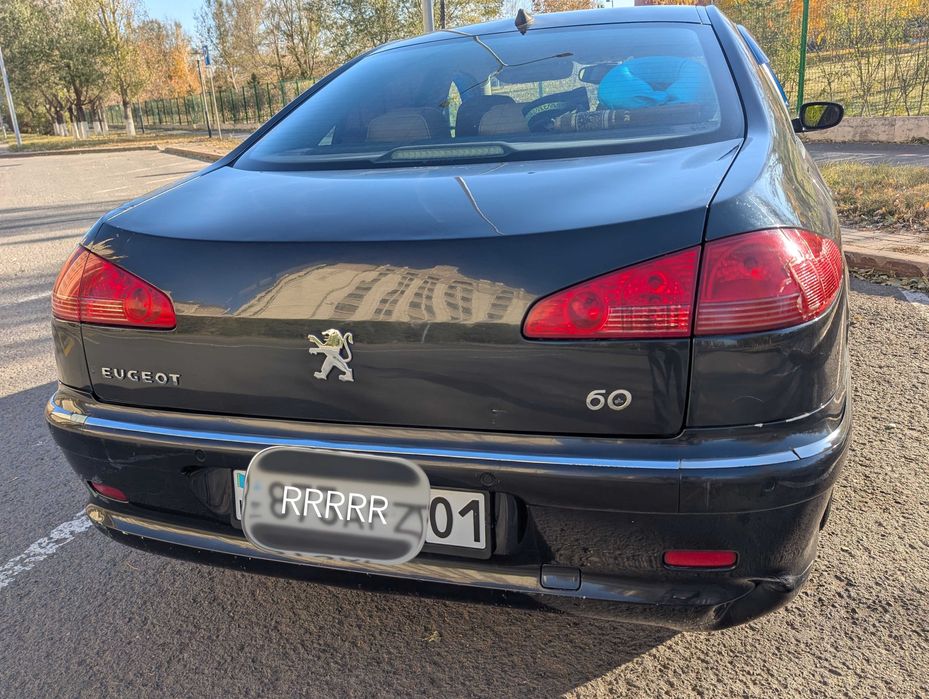 Peugeot 607  restyling  black