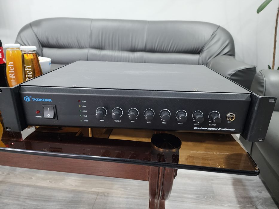 Усилитель звука Tkokopa AP-1000p 100V 360W