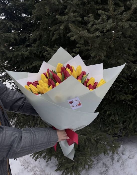 Тюльпаны от 700 тг