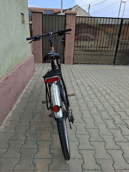 Bicicleta dama aluminiu California, 27 viteze, roti 28