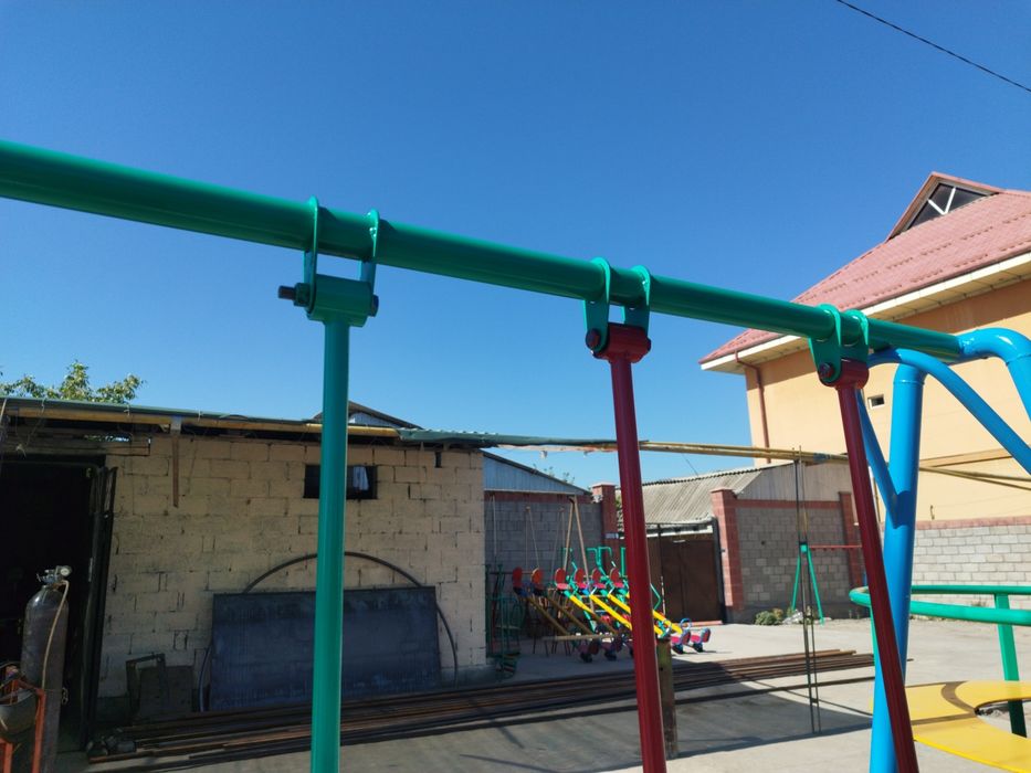 Качеля 2х местный для детей от 3-х до 14 лет