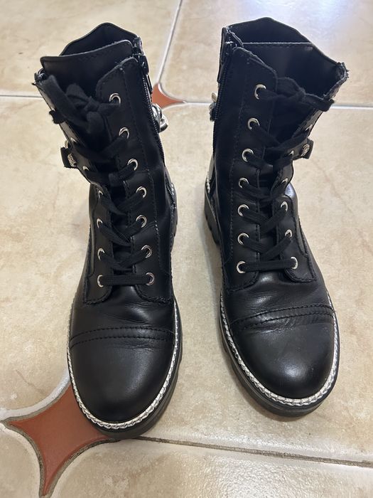 Нови Боти естествена кожа Guess