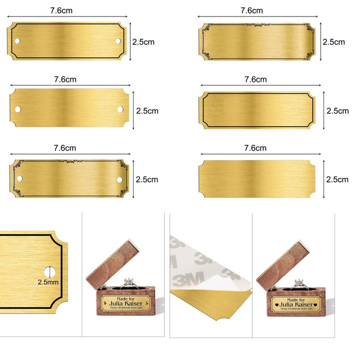 шина ламарина Табелки МЕСИНГ НЕРЪЖДАВЕЙКА АЛУМИНИЙ CNC лазер гравиране