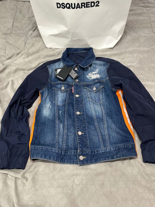 Оригинално мъжко дънково яке Dsquared2
