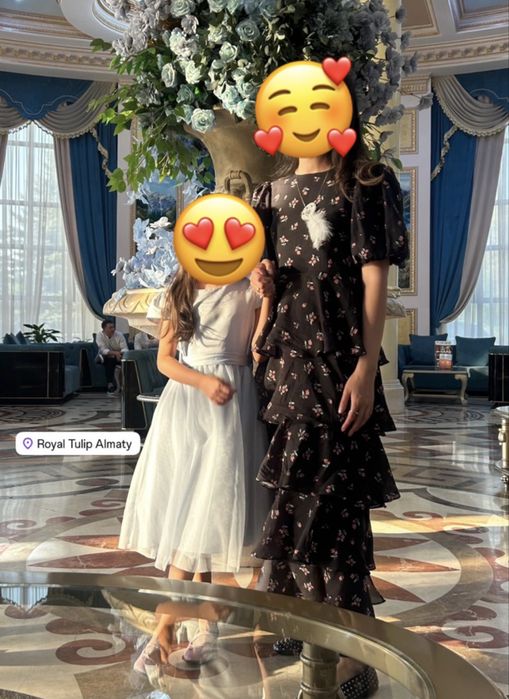 Платье из stylish