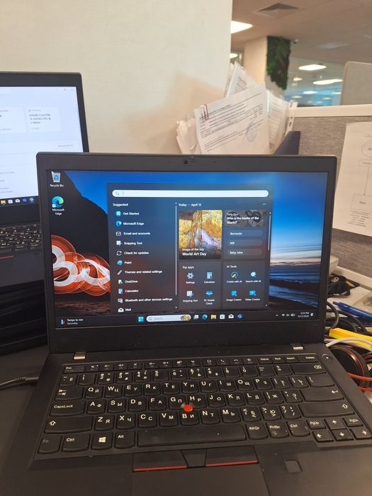 Thinkpad L14 gen1 16 озу, 512 ssd, core i5 -10210u