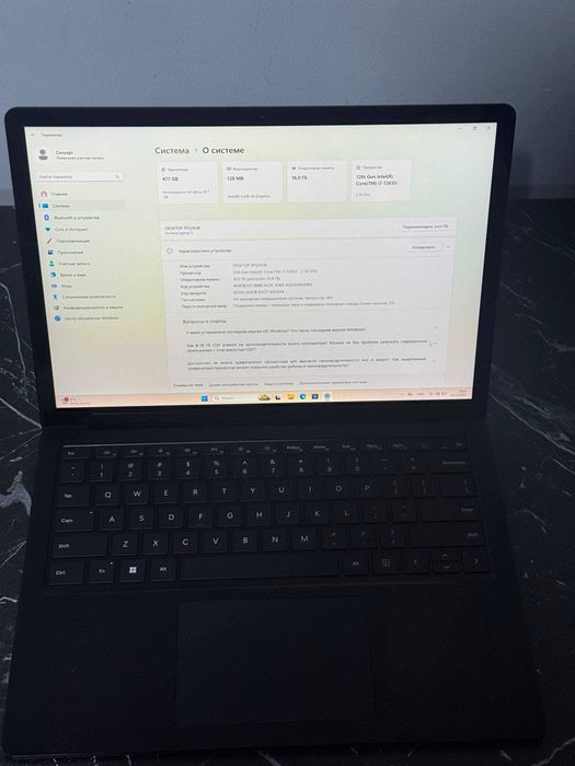 Kuchli Noutbuk Surface Laptop 5