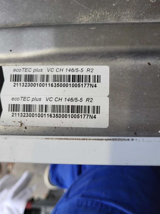 Centrala termica Vaillant cu boiler 120 L
