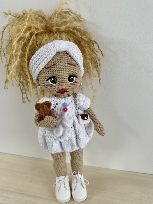 Дрехи и кукли ръчно изработени, handmade. Кукла ръчна изработка