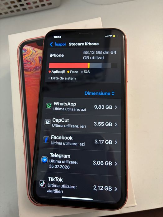 Iphone XR coral 64gb
