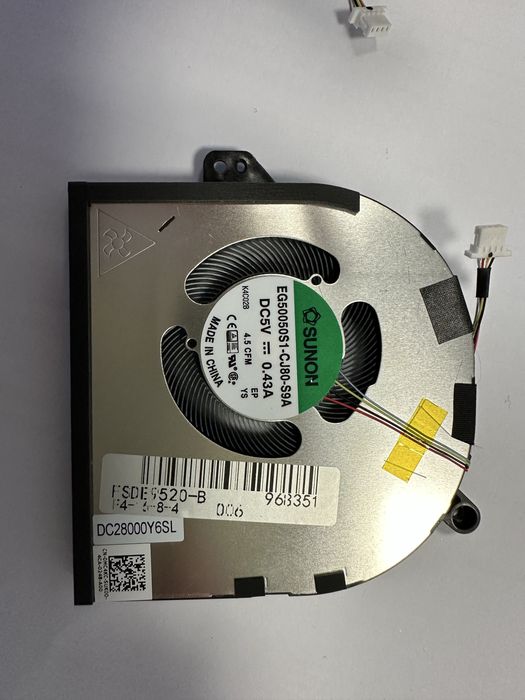 Cooler CPU si GPU pentru laptop DELL