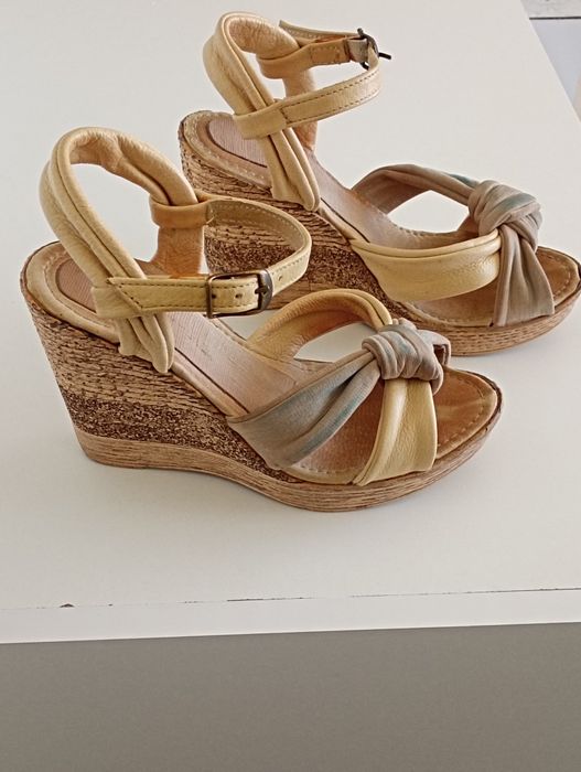 Дамски сандали естествена кожа номер 35