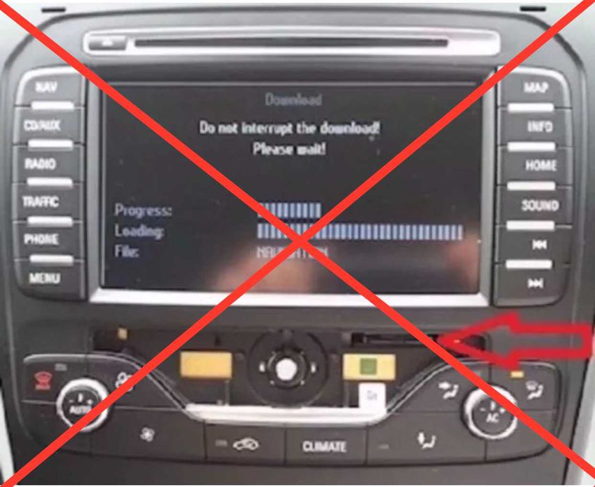 FORD F12 SYNC2 GPS Navigatie SD Card Full Europa 2024/25