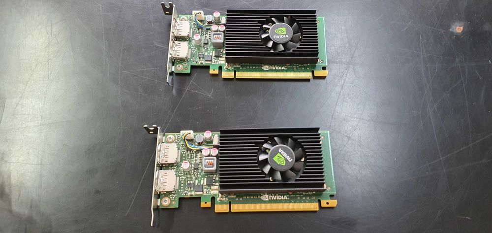 NVIDIA Quadro NVS 310 512MB DDR3, 2x DP, Low Profile, 24 м. гаранция