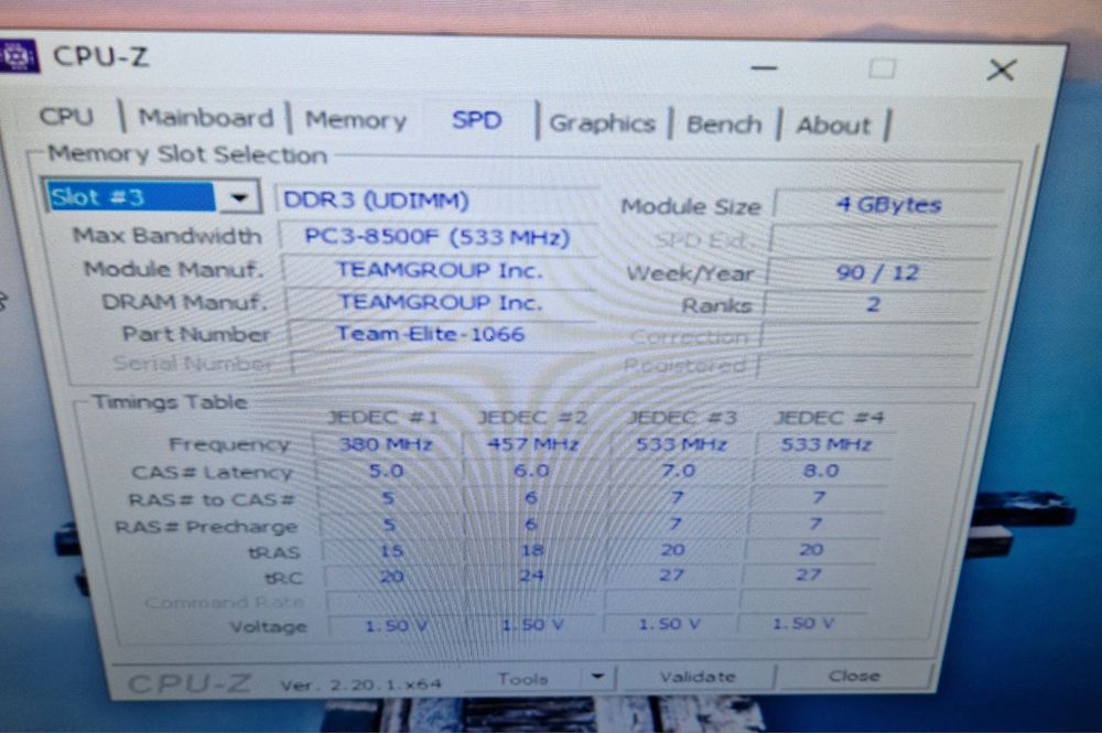 2x4gb ddr3 teamgroup elite