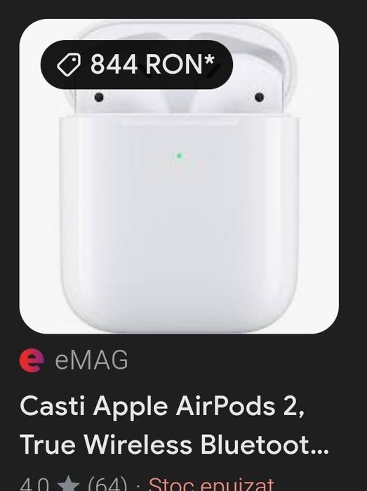 Vând sau schimb AirPods
