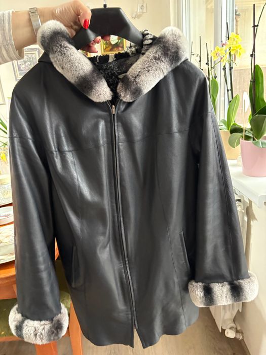 Кожено яке с две лица
