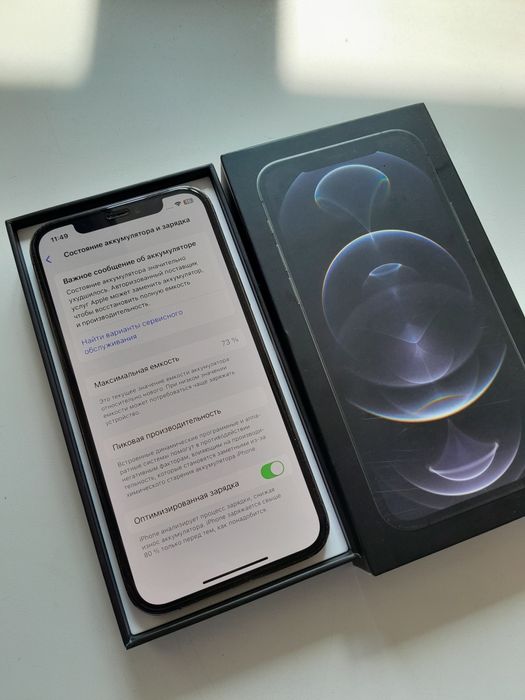 Айфон 12 про 256 гб без ремонта