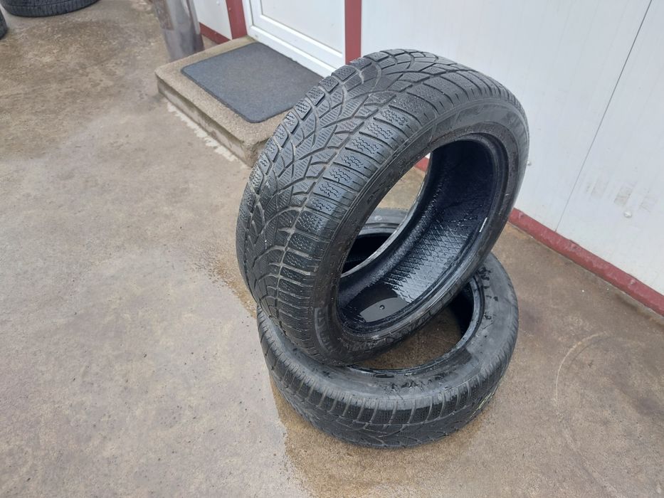150 lei bucata! Doua anvelope RUNFLAT IARNA/M+S 245 50 18 Dunlop