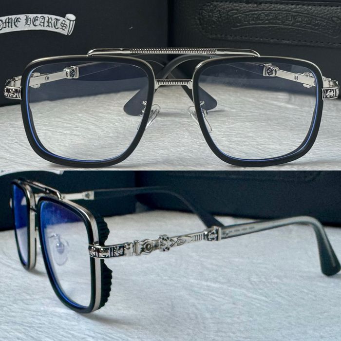 Очила за компютър Диоптрични рамки прозрачни слънчеви  chrome hearts