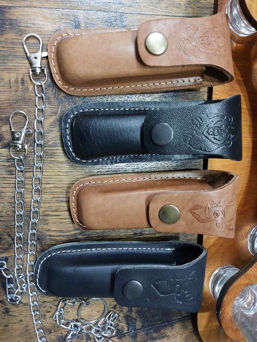 Briceag facut manual cu miner din corn de cerb