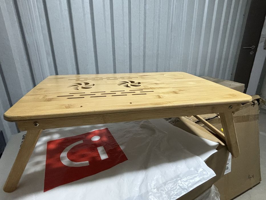 Подставка для ноутбука деревянная