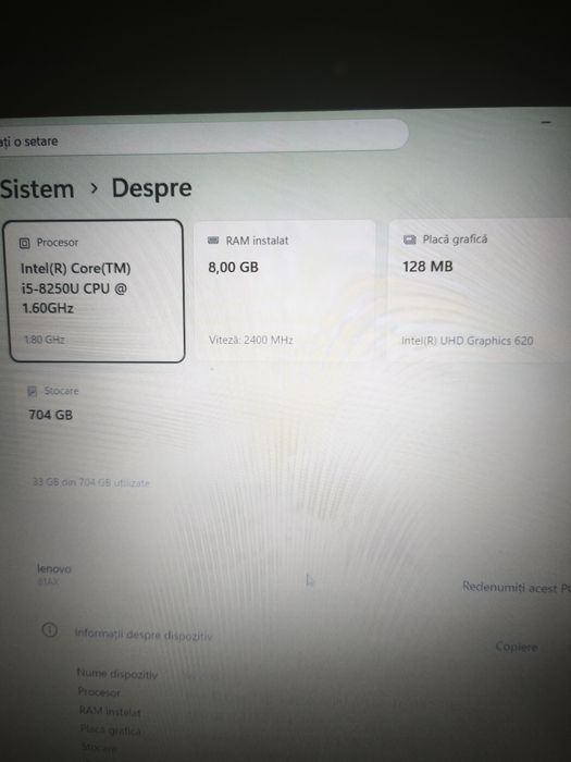 Laptop Lenovo V 330-15IKB