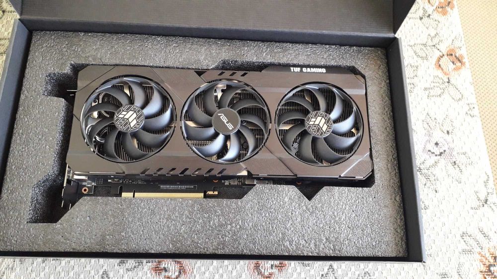 Asus Tuf RTX 3080 12GB gddr6x 384bit