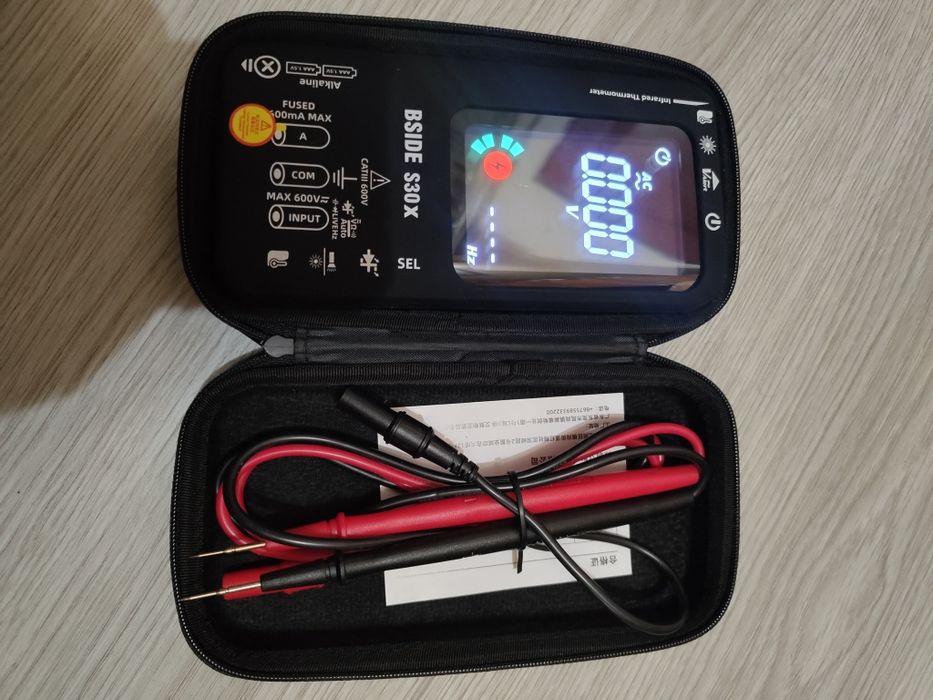 Multimetru BSIDE S30x aparat de măsură cu termometru infrarosu