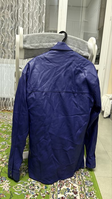 Кажаная рубажка Zara