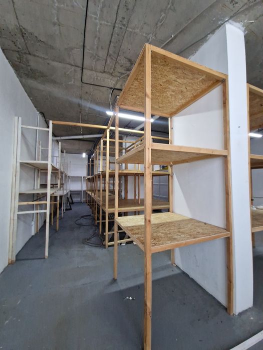 Стеллажи полки для склада