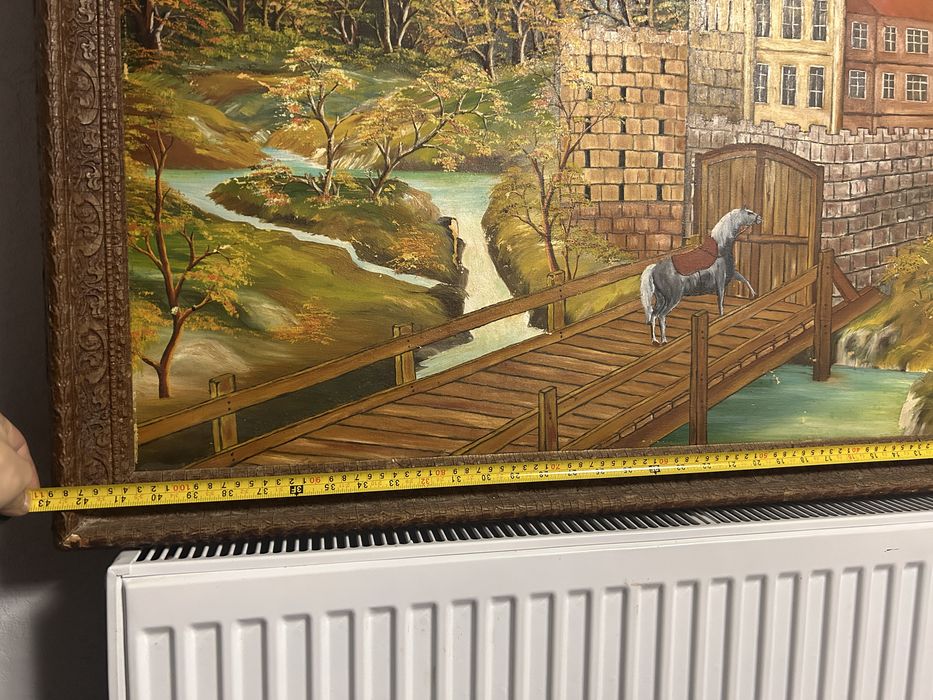 Tablou din 1988 pe panza