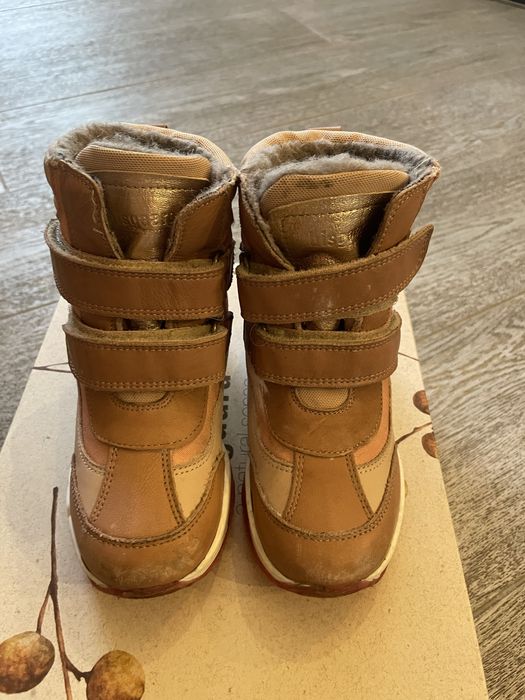 Ghete iarna cu lana din piele Bisgaard