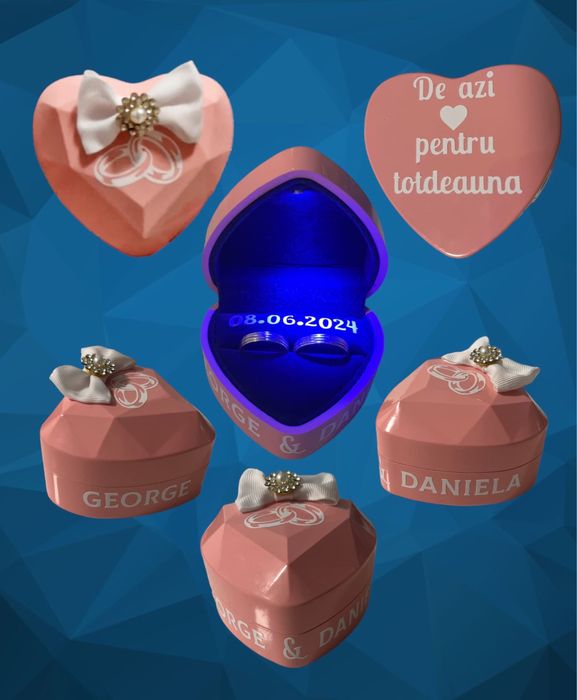 Cutii verighete personalizate